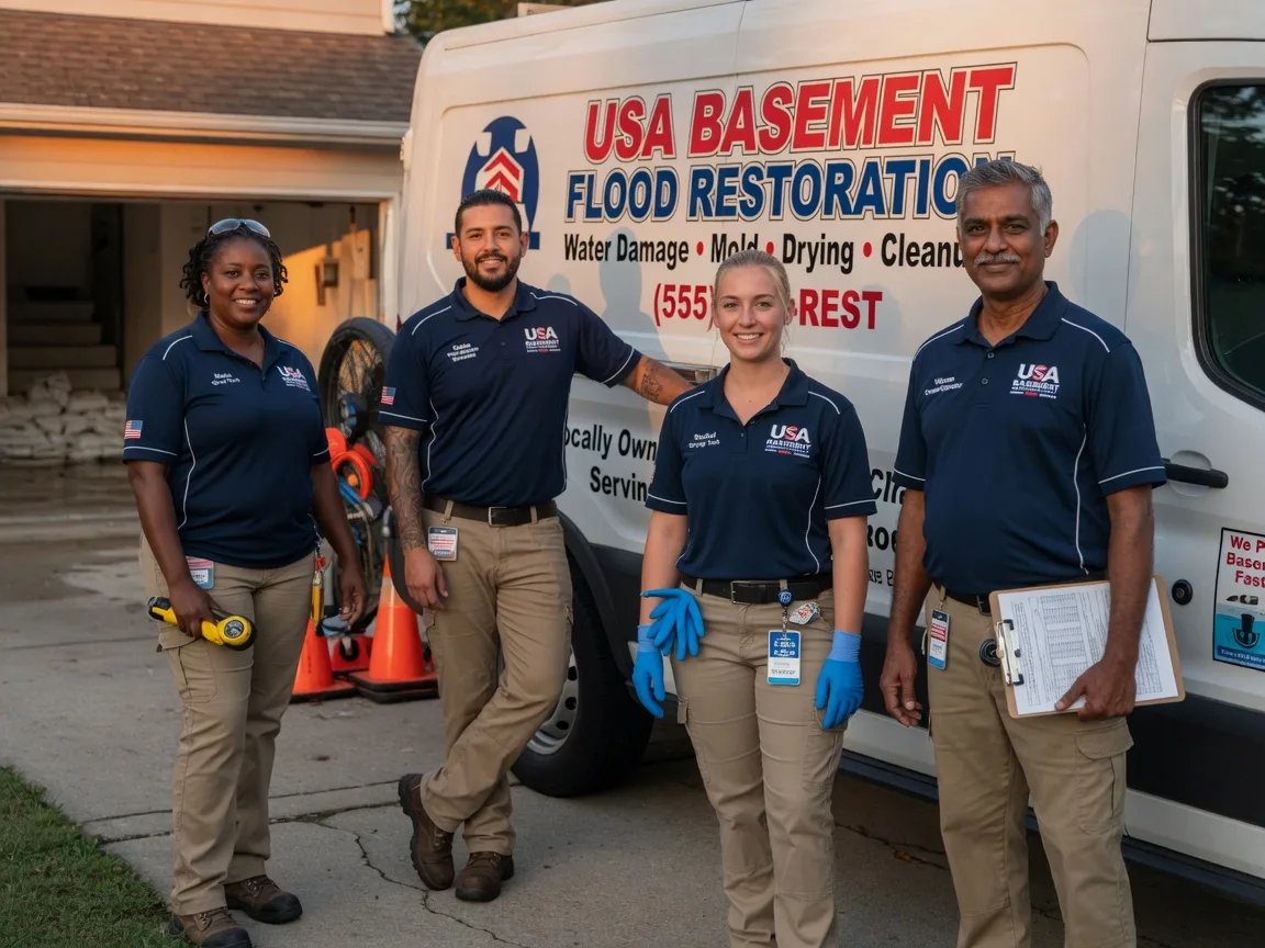 Basement Flood Cleanup company in Americus, KS