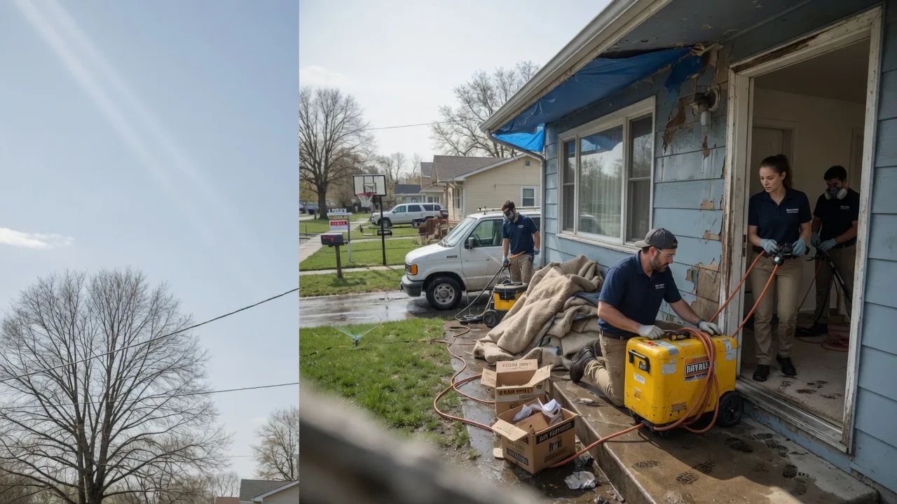 Basement Flood Cleanup in Americus, KS near me